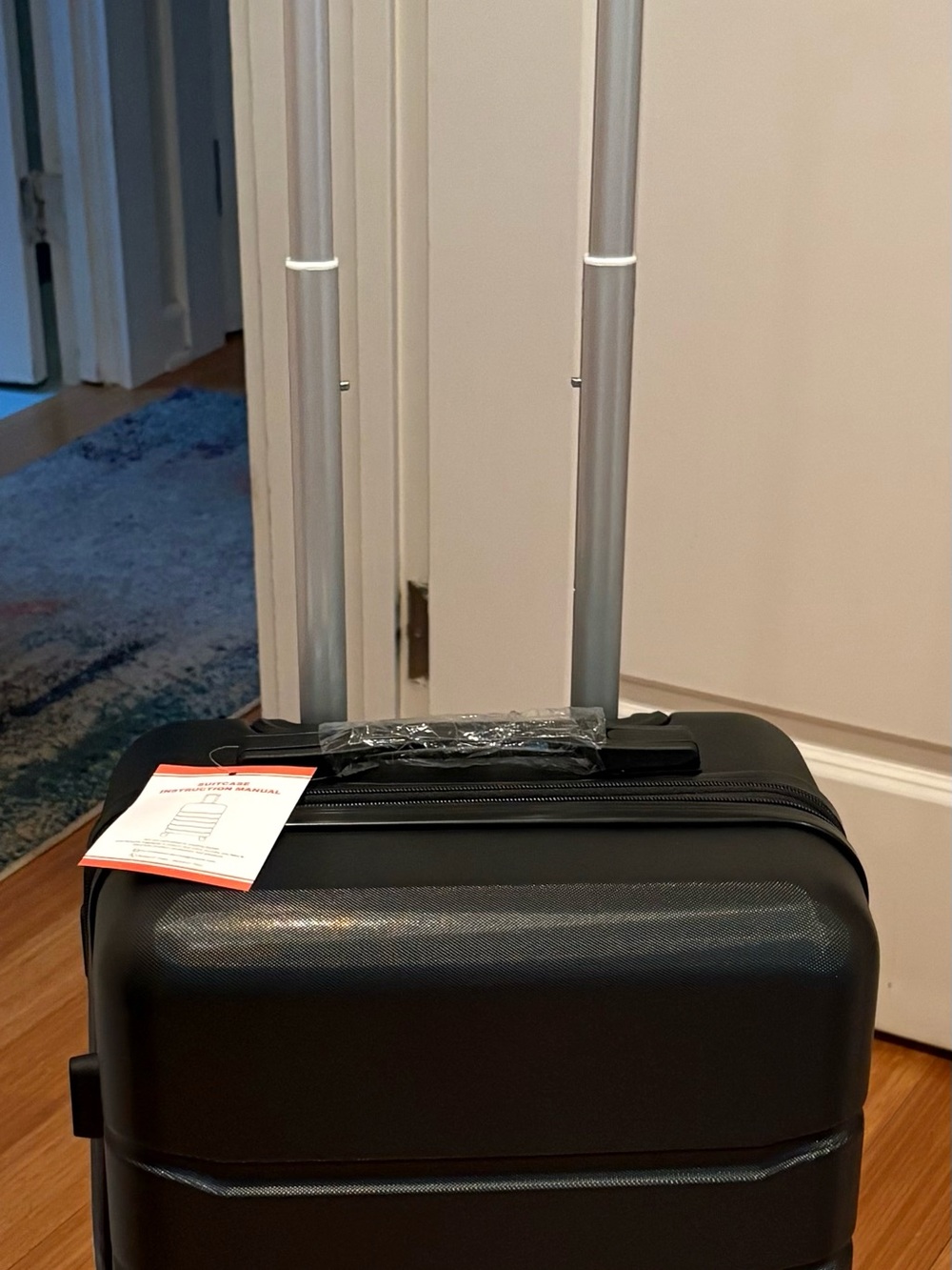 Classic Hard-Shell Carry-On Luggage in Black